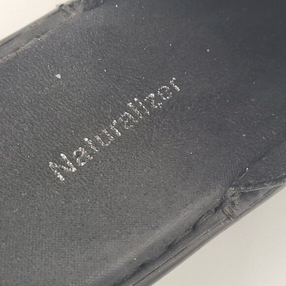 Naturalizer Splurge 615F37 Black Leather Casual Mule Comfort Shoe Size 6.5M - Picture 9 of 11